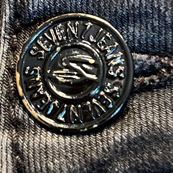 Seven7 Jeans Leggings Black 8 - Picture 7 of 11